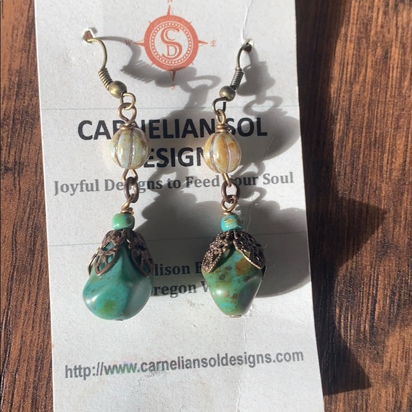 Earrings by Carnelian Sol Design - Picture 4 of 5